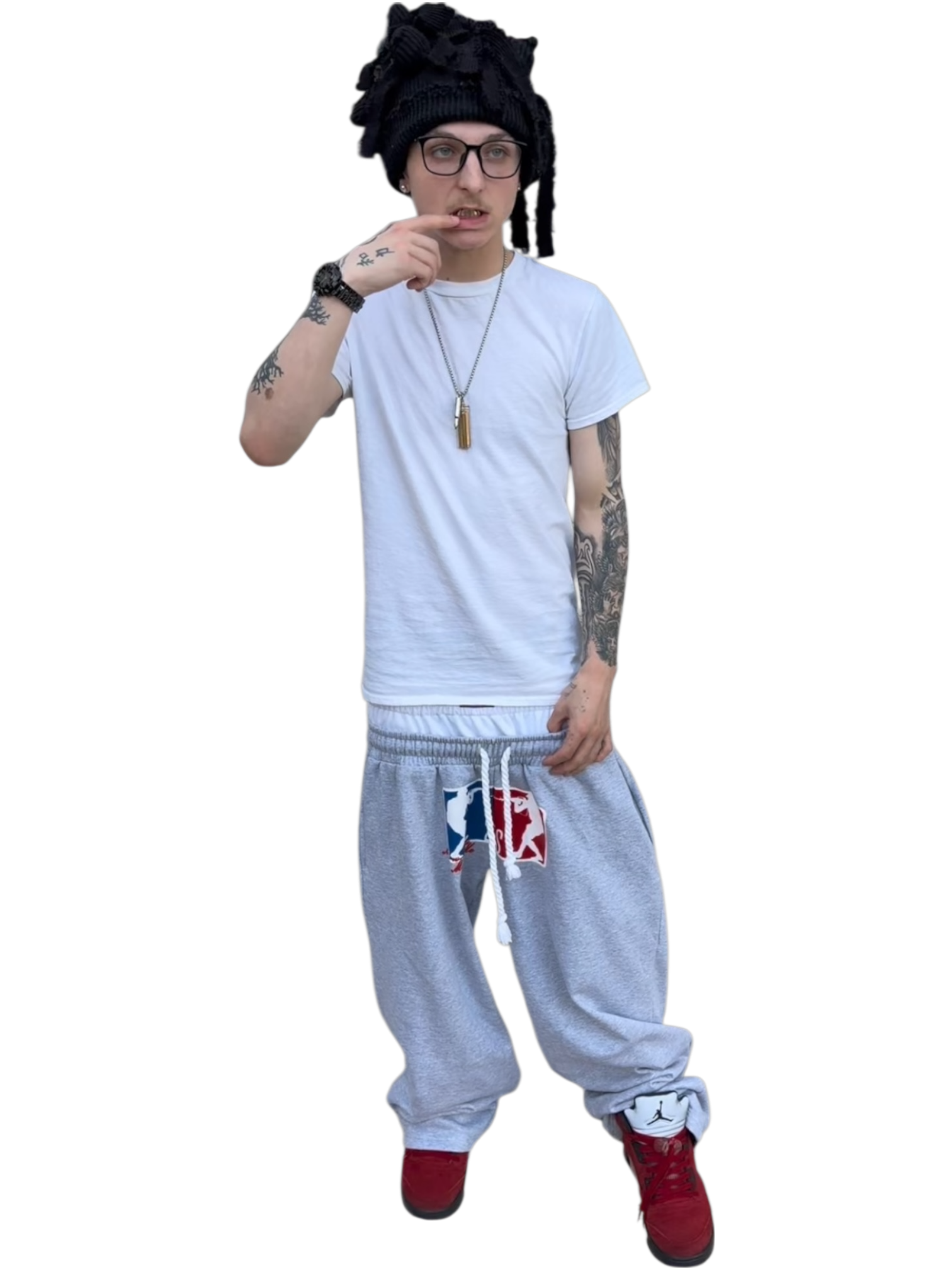 “SPIRITUAL WARFARE” SWEATPANTS